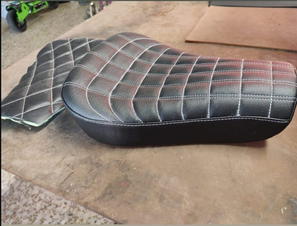 Acolchado de moto en gel