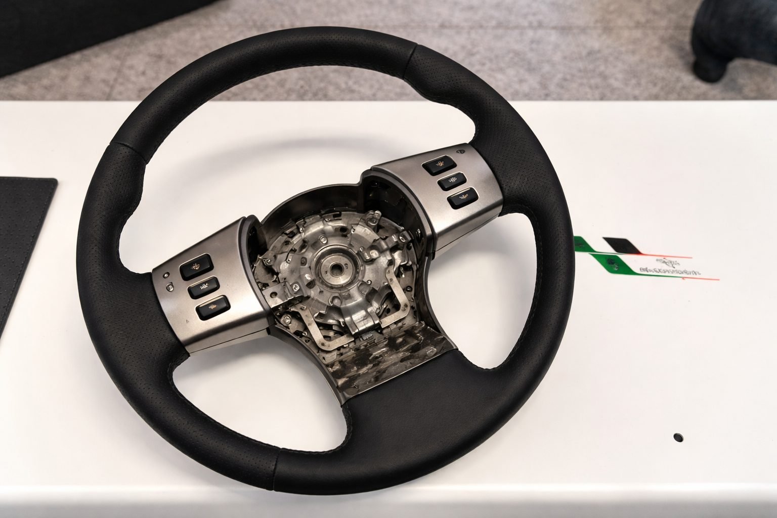 Restauración de volante con mandos integrados